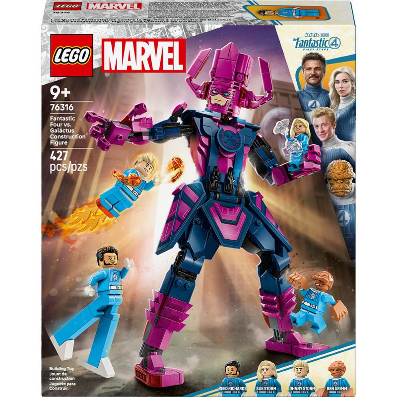 LEGO---Super-Heroes-Marvel---Quarteto-Fantastico-vs-Figura-de-Construcao-de-Galactus---76316-1