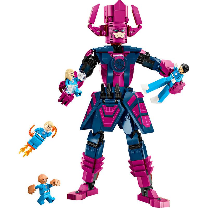 LEGO---Super-Heroes-Marvel---Quarteto-Fantastico-vs-Figura-de-Construcao-de-Galactus---76316-2