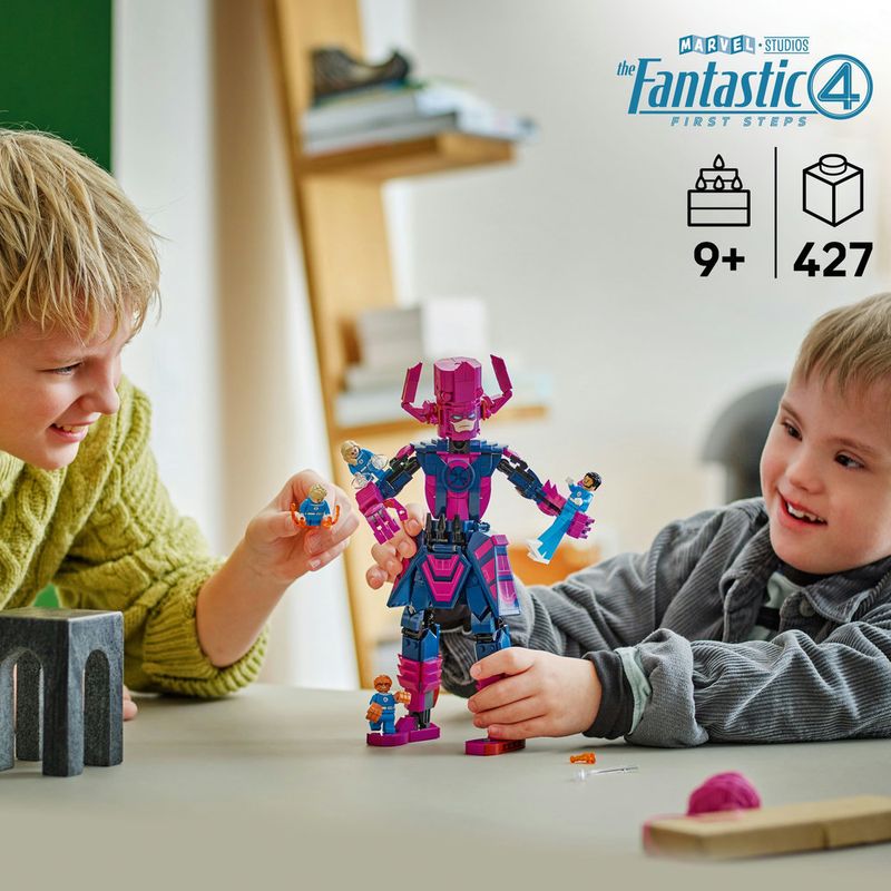 LEGO---Super-Heroes-Marvel---Quarteto-Fantastico-vs-Figura-de-Construcao-de-Galactus---76316-8
