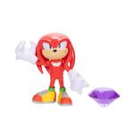 Mini-Figura-De-Acao---Sonic---Knuckles---Com-Esmeralda-Do-Caos---Vermelho---Sunny-0