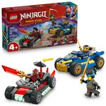 LEGO---Ninjago---Duelo-De-Carros-De-Corrida-De-Rogue-Vs-Drix---71840-0