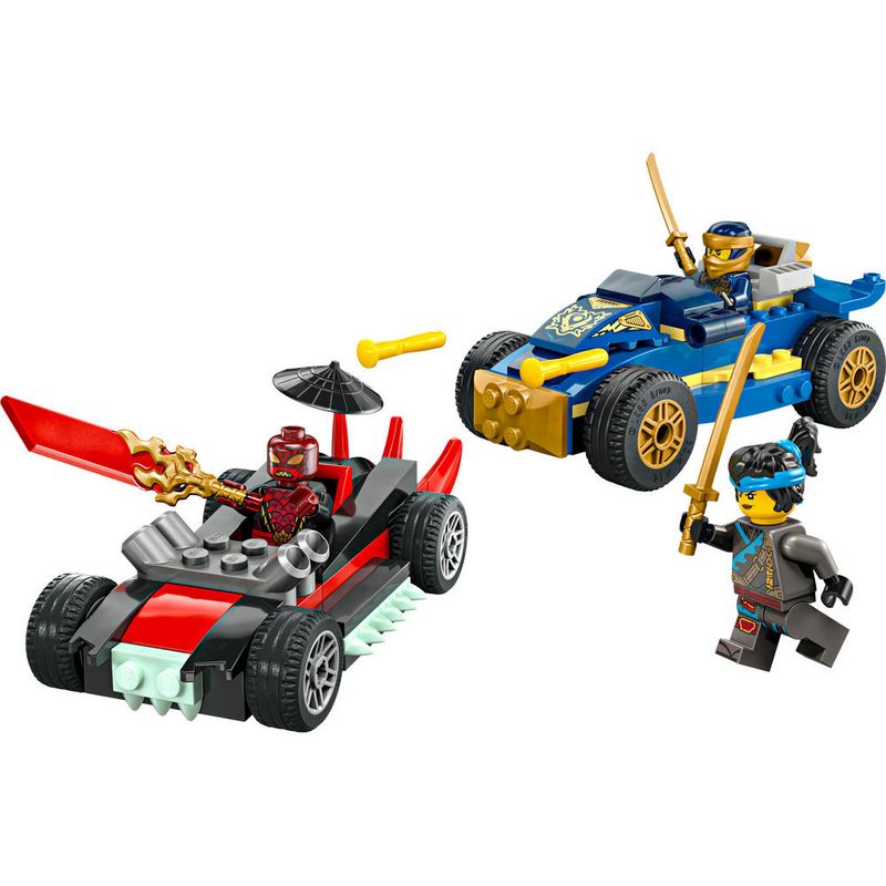 LEGO---Ninjago---Duelo-De-Carros-De-Corrida-De-Rogue-Vs-Drix---71840-2