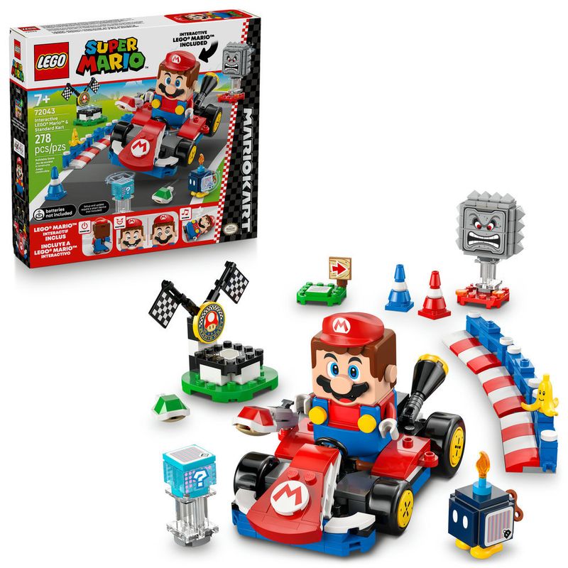 LEGO---Super-Mario---Mario-Kart---Mario-Interativo-E-Kart-Padrao---72043-0