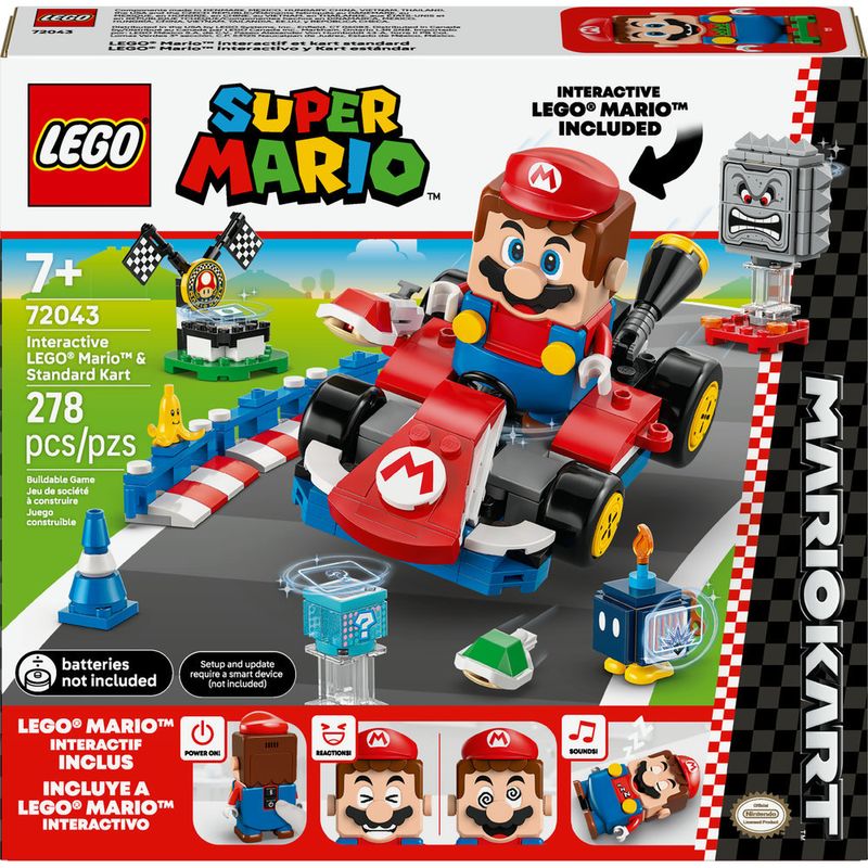LEGO---Super-Mario---Mario-Kart---Mario-Interativo-E-Kart-Padrao---72043-1