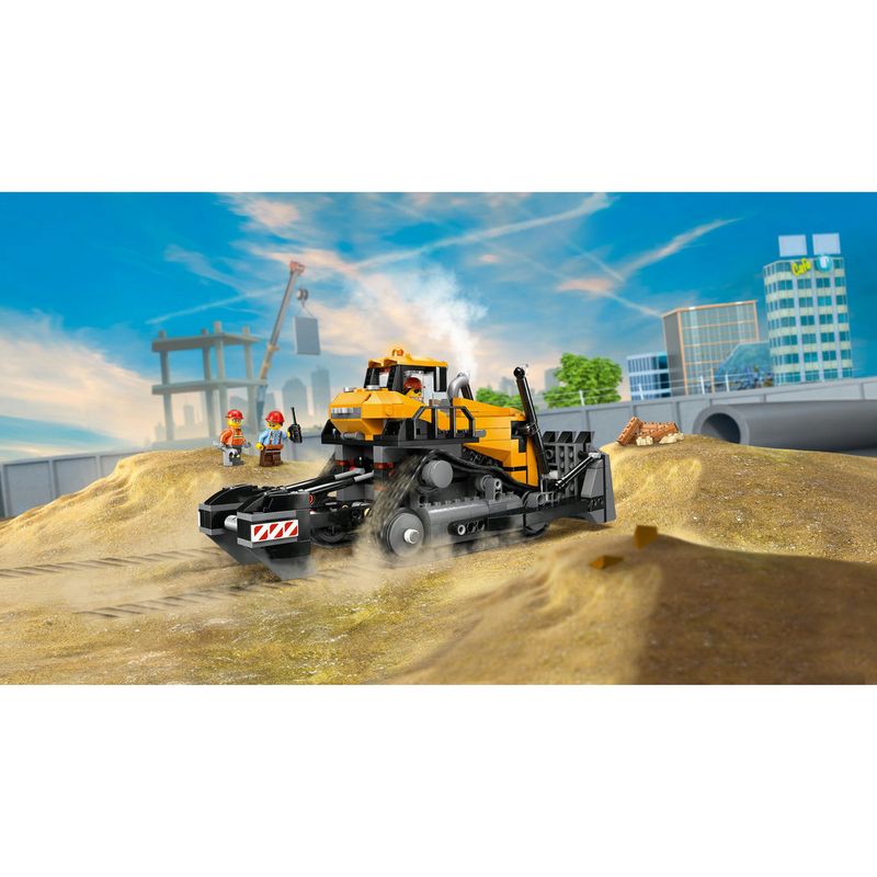 LEGO---City-Big-Vehicles---Trator-De-Esteira-Amarelo---60466-14
