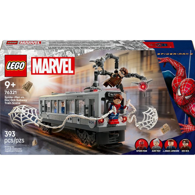 LEGO---Super-Heroes-Marvel---Cena-De-Homem-Aranha-Vs-Doc-Ock-No-Trem-Do-Metro---76321-1