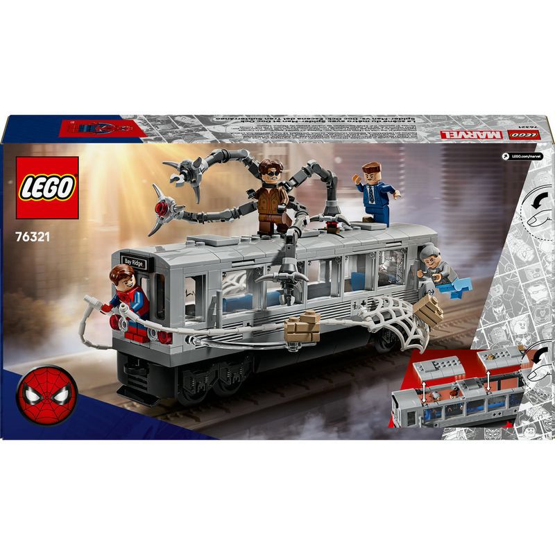 LEGO---Super-Heroes-Marvel---Cena-De-Homem-Aranha-Vs-Doc-Ock-No-Trem-Do-Metro---76321-6