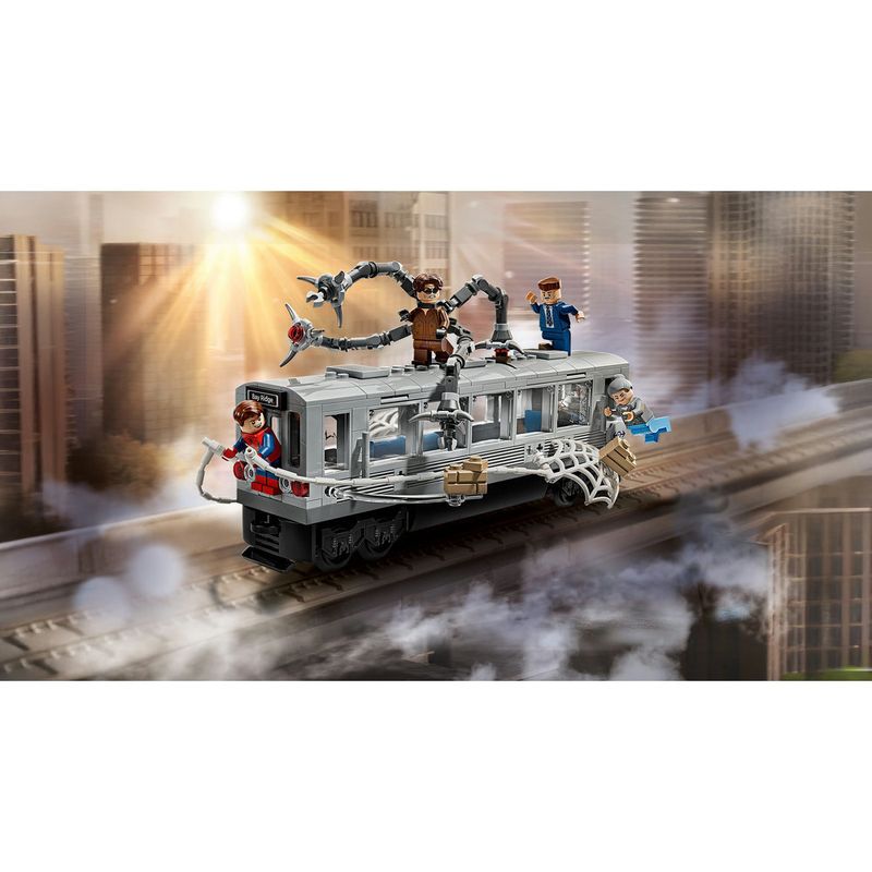 LEGO---Super-Heroes-Marvel---Cena-De-Homem-Aranha-Vs-Doc-Ock-No-Trem-Do-Metro---76321-8