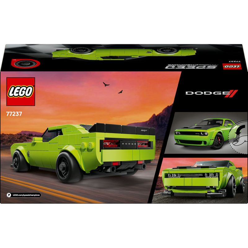 LEGO---Speed-Champions---Carro-Esportivo-Dodge-Challenger-Srt-Hellcat---77237-6