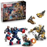 LEGO---Super-Heroes-Marvel---Vingadores--Ultimato-Thor-Vs-Chitauri---76322-0