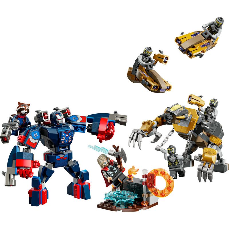 LEGO---Super-Heroes-Marvel---Vingadores--Ultimato-Thor-Vs-Chitauri---76322-2