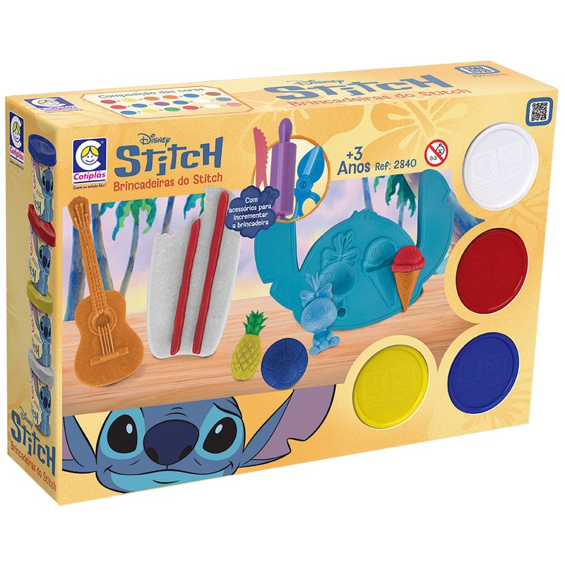 Conjunto-Massa-De-Modelar---Disney---Stitch---Kit-Brincadeiras---Cotiplas-1