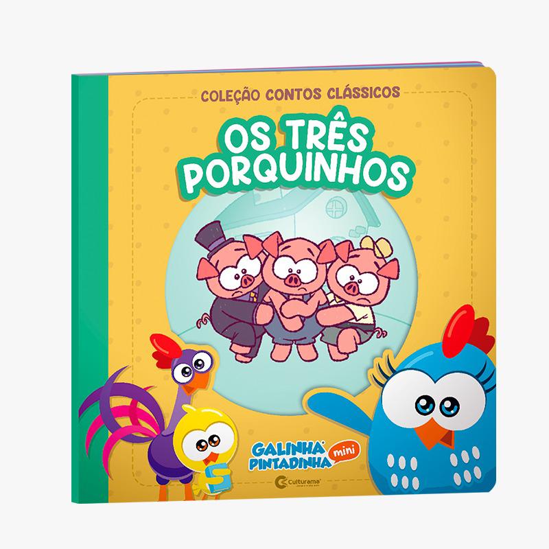 Contos-Classicos---Galinha-Pintadinha---Os-Tres-Porquinhos---1-Livro-Para-Ler---Culturama-0