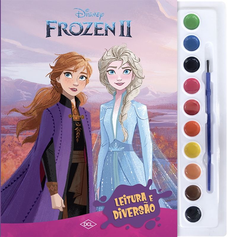 Livro-para-Colorir---Disney---Frozen-II---Aquarela---Catavento-0