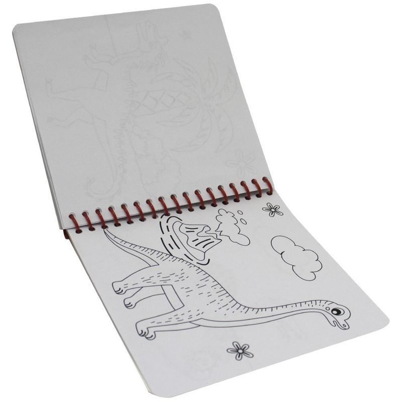 Kit-de-Desenho---Livro-Kit-Divertido---Desenhe-Dinossauros---Catavento-1