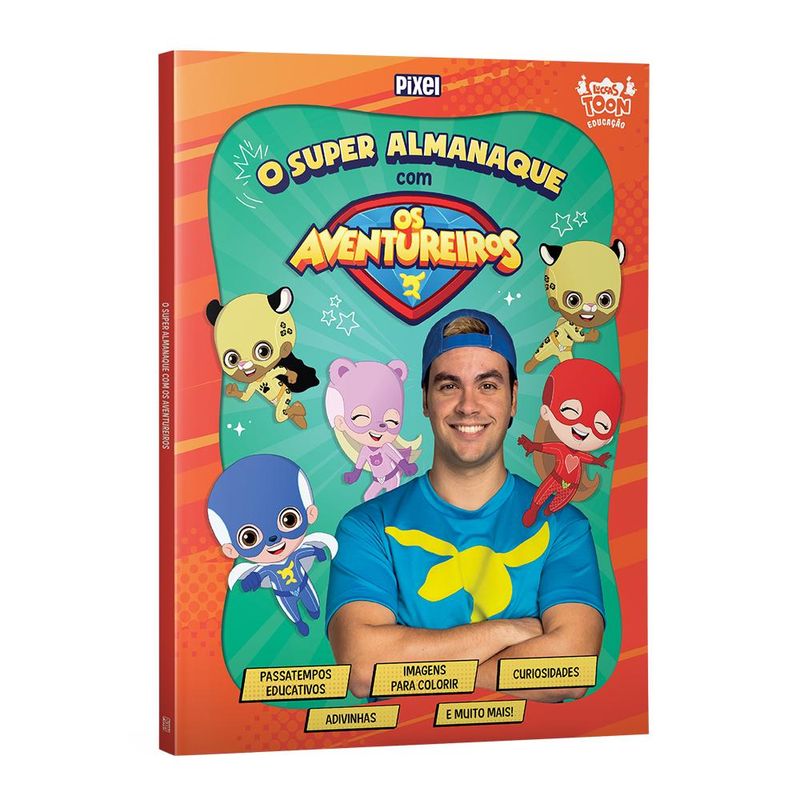 Livro---O-Super-Almanaque-Com-Os-Aventureiros-A-Origem---Editora-Nova-Fronteira-0