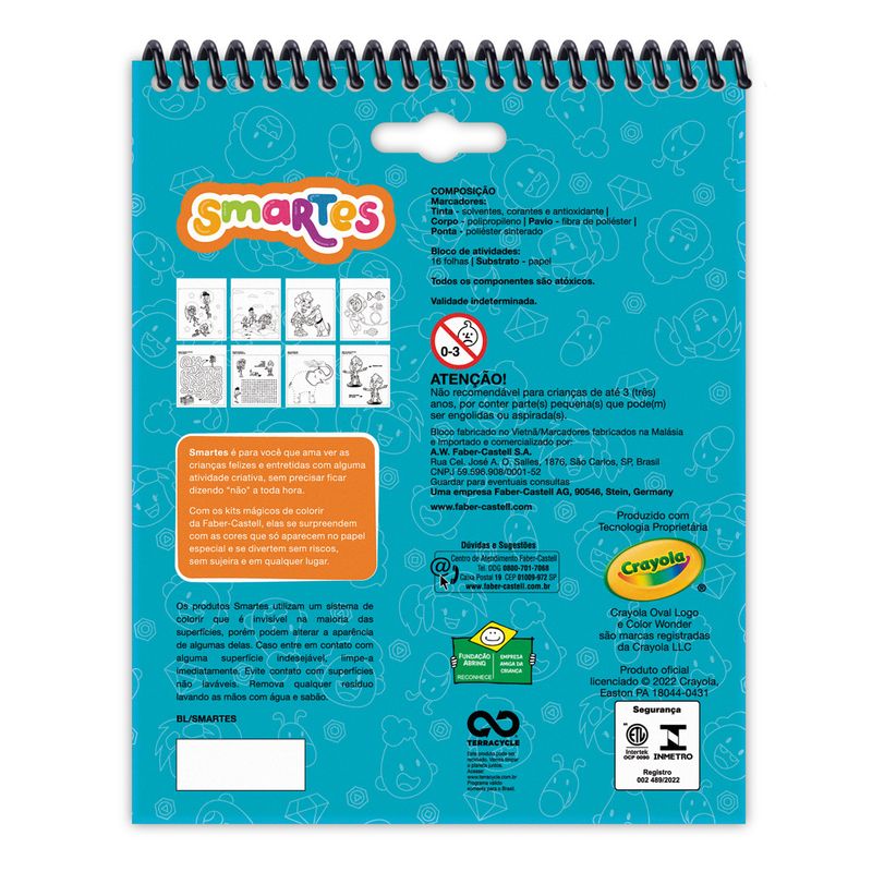 Conjunto-Para-Colorir---Esquadrao-Eureka---Bloco-De-Atividades---Faber-Castell-1