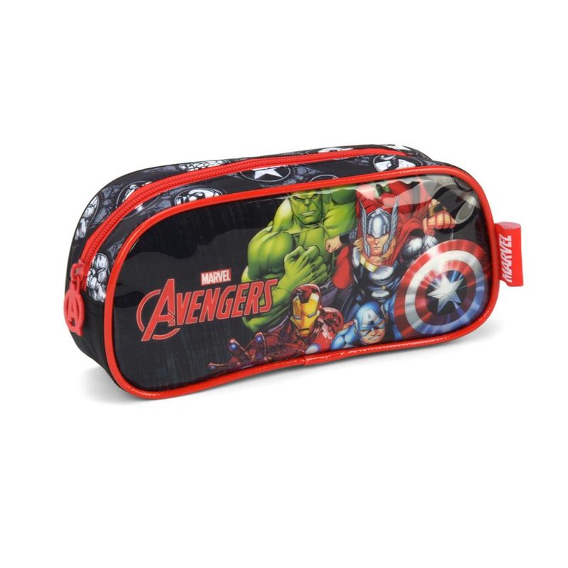 Material-escolar---Estojo---Avengers---Preto---Luxcel-0