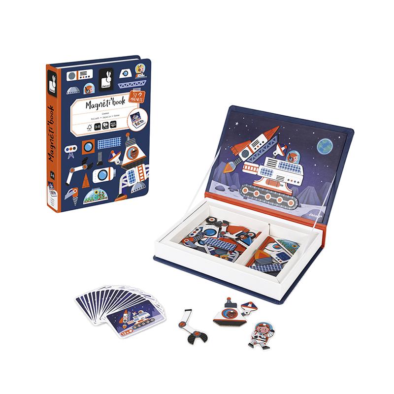 Livro-Magnetico-Infantil---Viagem-Ao-Cosmos---Janod-1