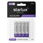 Pilha---Starlux-Energy---Alcalina---Palito---AAA4---Arcom-0