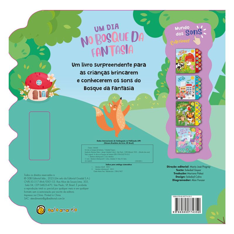 Livro-Infantil---Mundo-de-Sons--Um-Dia-no-Bosque-da-Fantasia---Catavento---2