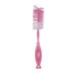 Escova-Limpa-Mamadeira-e-Bico---2-em-1---Rosa---Multikids-Baby-0