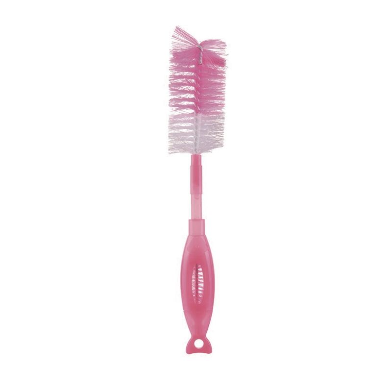 Escova-Limpa-Mamadeira-e-Bico---2-em-1---Rosa---Multikids-Baby-0