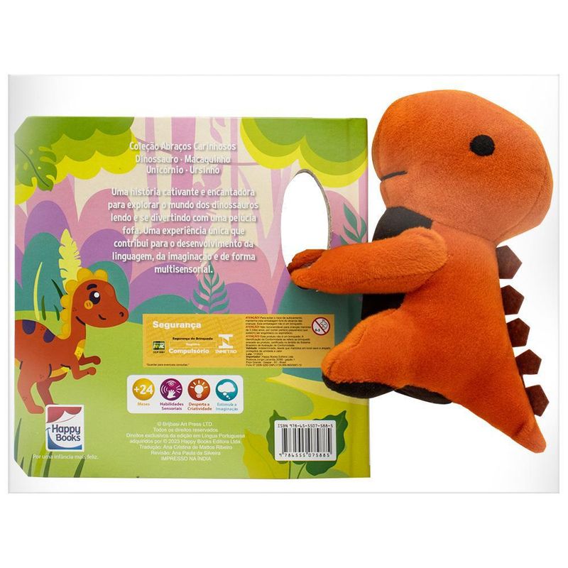 Livro-Infantil---Abracos-Carinhosos--Dinossauro---Catavento-4