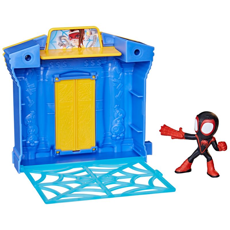 Blocos-de-Montar---PlaySets---Marvel---Homem-Aranha-e-Seus-Amigos-Espetaculares-na-Cidade---Hasbro--2