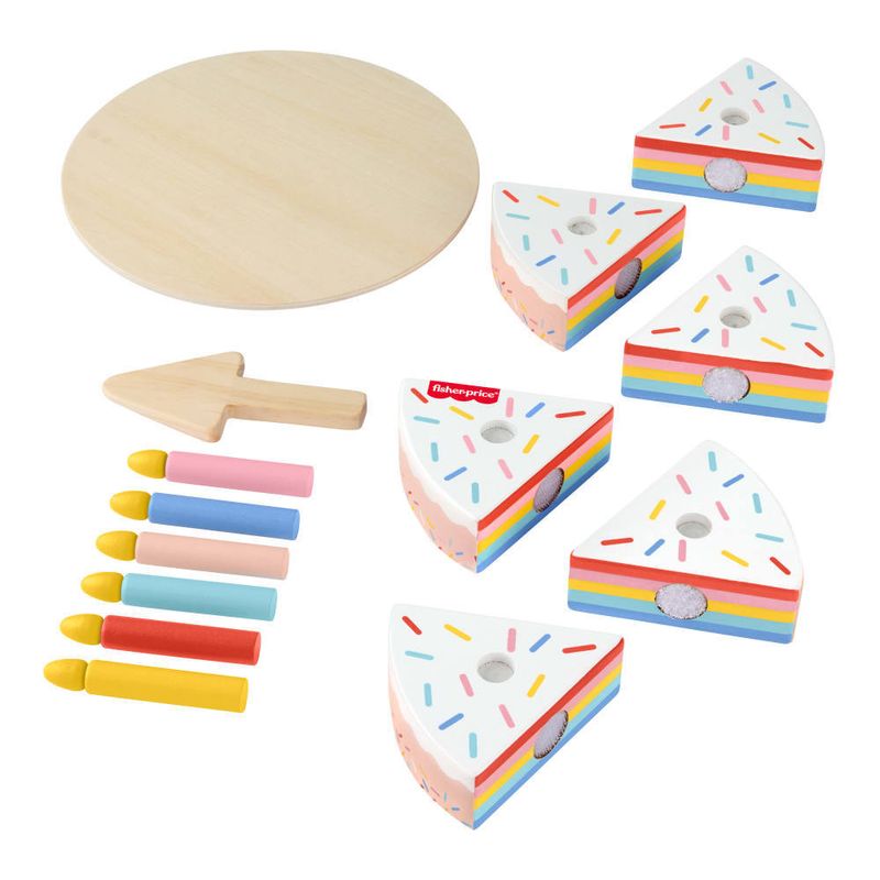 Brinquedo-Interativo---Fisher-Price---Bolo-De-Aniversario-De-Madeira---Unissex-1