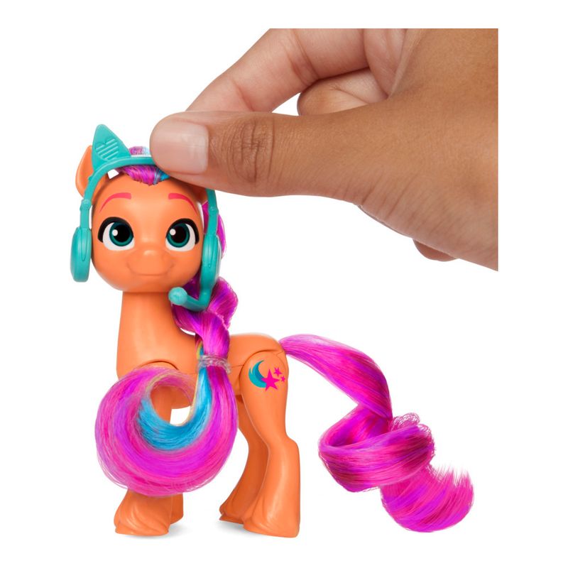 Figura-Articulada---My-Little-Pony---Contos-Incriveis-Passeio-De-Patinete---Sunny-Starscout---Hasbro-5