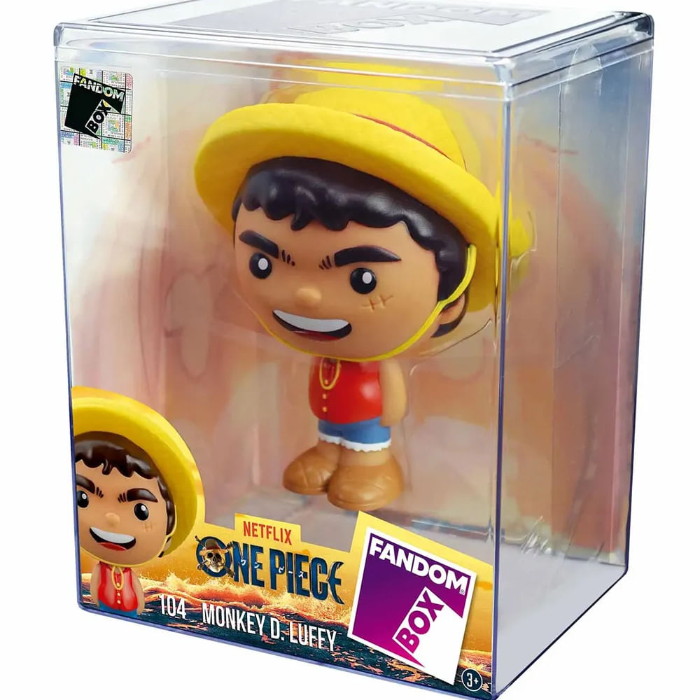 Boneco FandomBox - One Piece - Monkey D. Luffy - Lider - Ri Happy