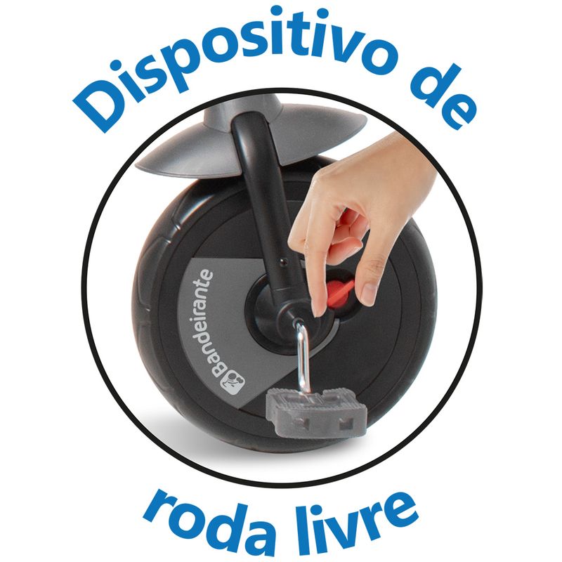 Veiculo-De-Passeio---Triciclo-Smart---Fases---Com-Pedal---Bandeirante---Preto--4