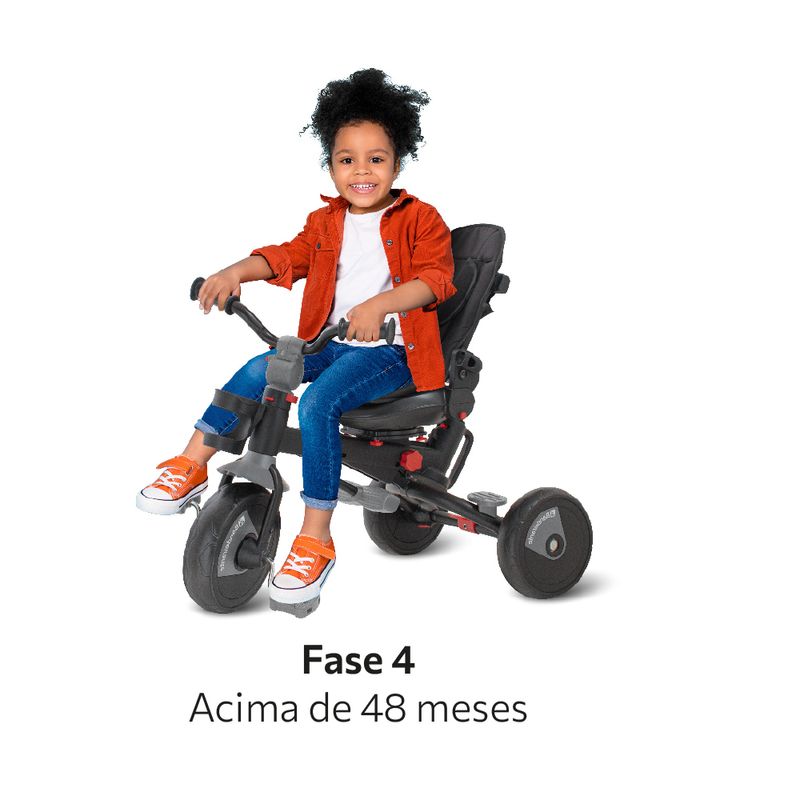 Veiculo-De-Passeio---Triciclo-Smart---Fases---Com-Pedal---Bandeirante---Preto--6