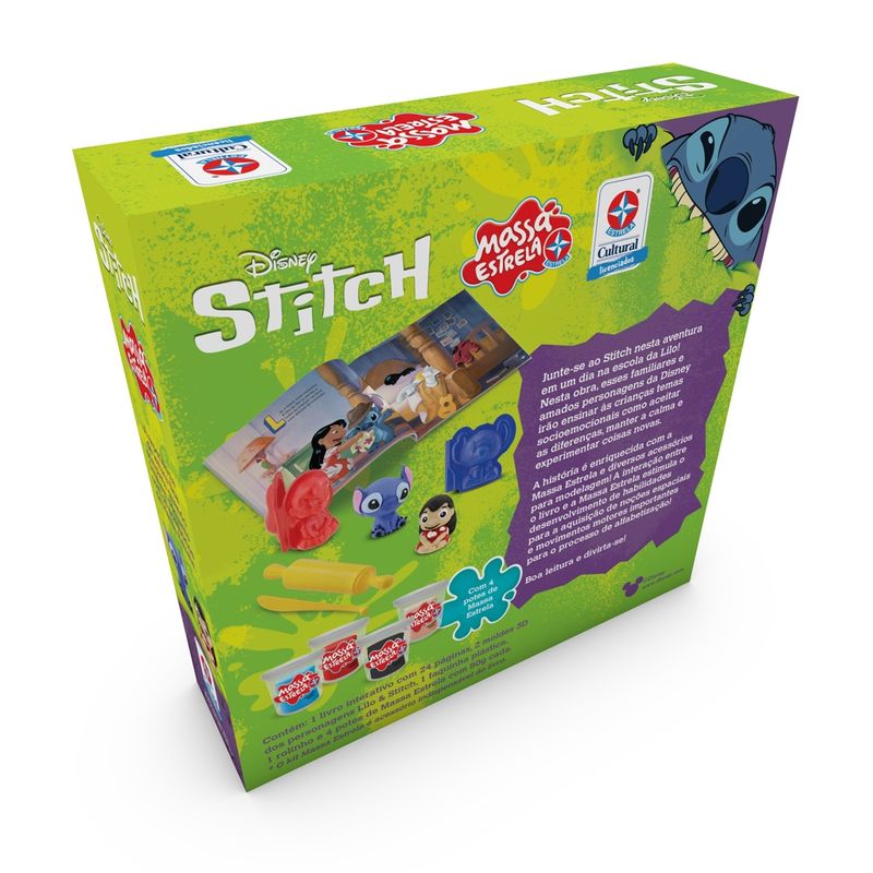 Conjunto-Massa-De-Modelar---Disney---Stitch---Livro-O-Dia-De-Stitch-Na-Escola---Estrela--1