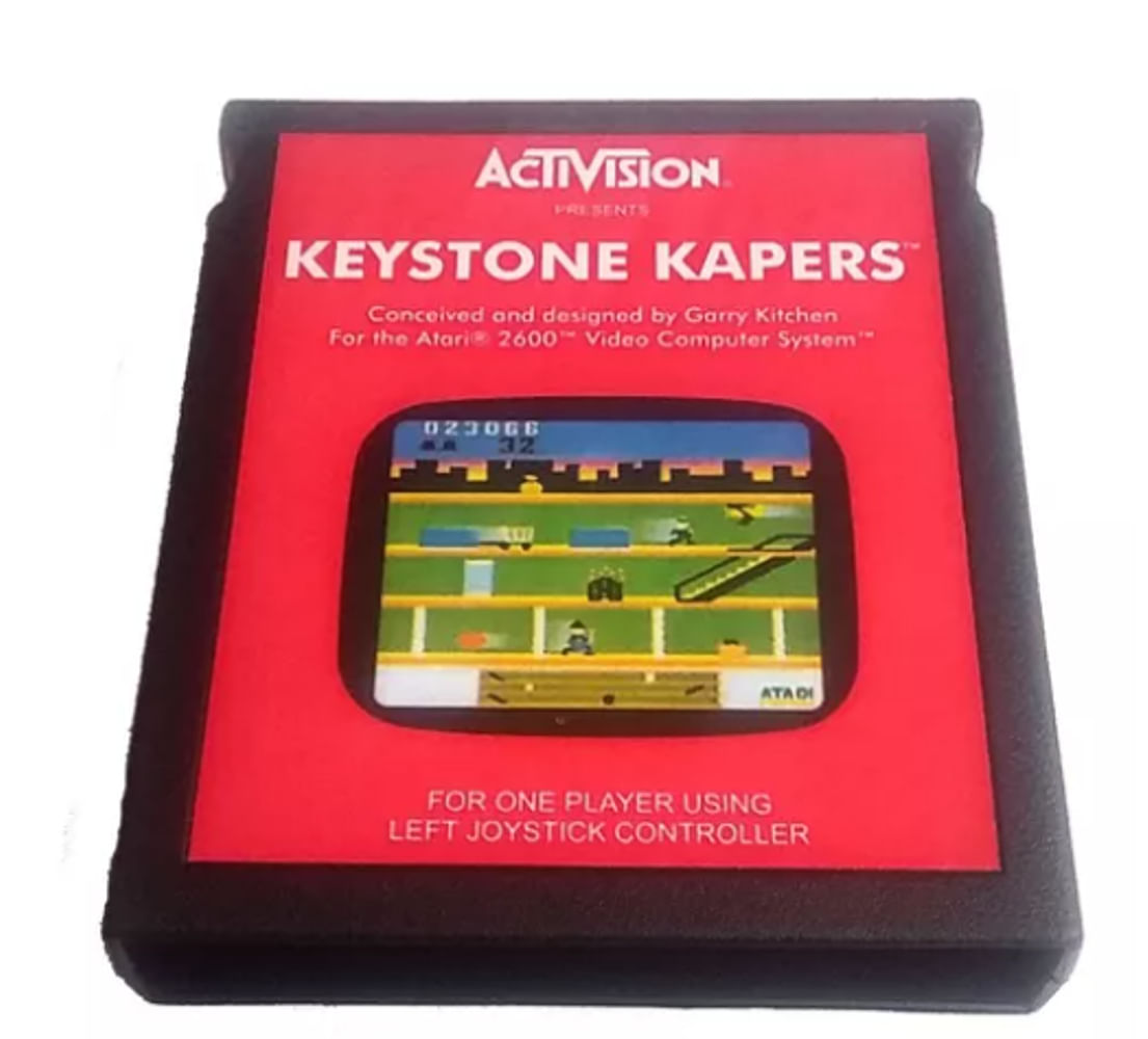 Jogo Keystone Kapers Compativel Atari - PBKIDS Brinquedos