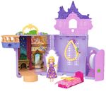 Playset-E-Mini-Boneca---Disney---Princesas---Rapunzel---Castelo-Rapunzel-Empilhavel---Mattel-0