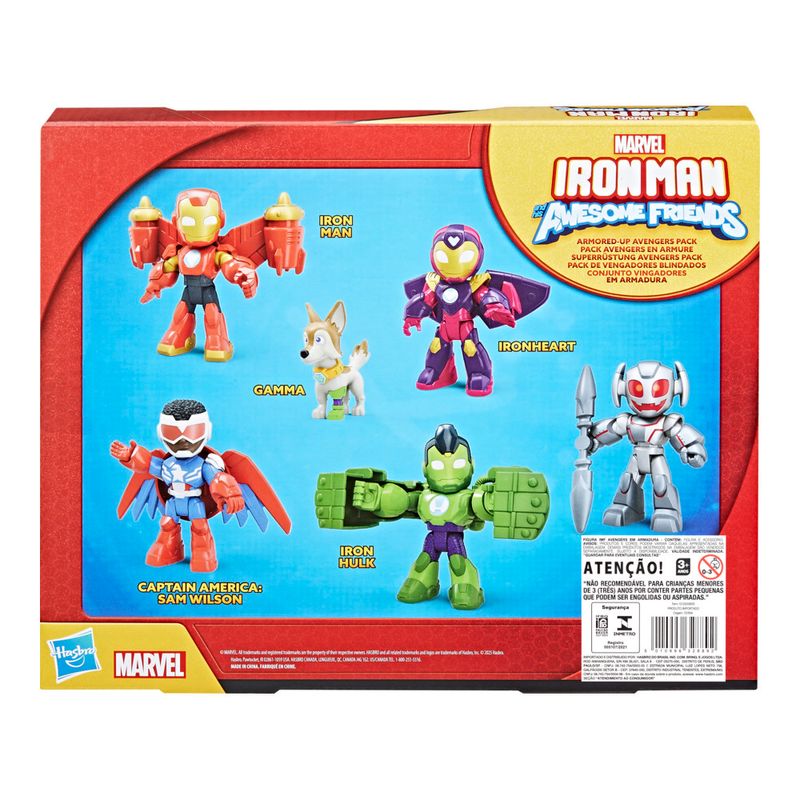 Conjunto-De-Figuras---Marvel---Homem-De-Ferro-E-Seus-Amigos---Vingadores-Blindados---Hasbro-2