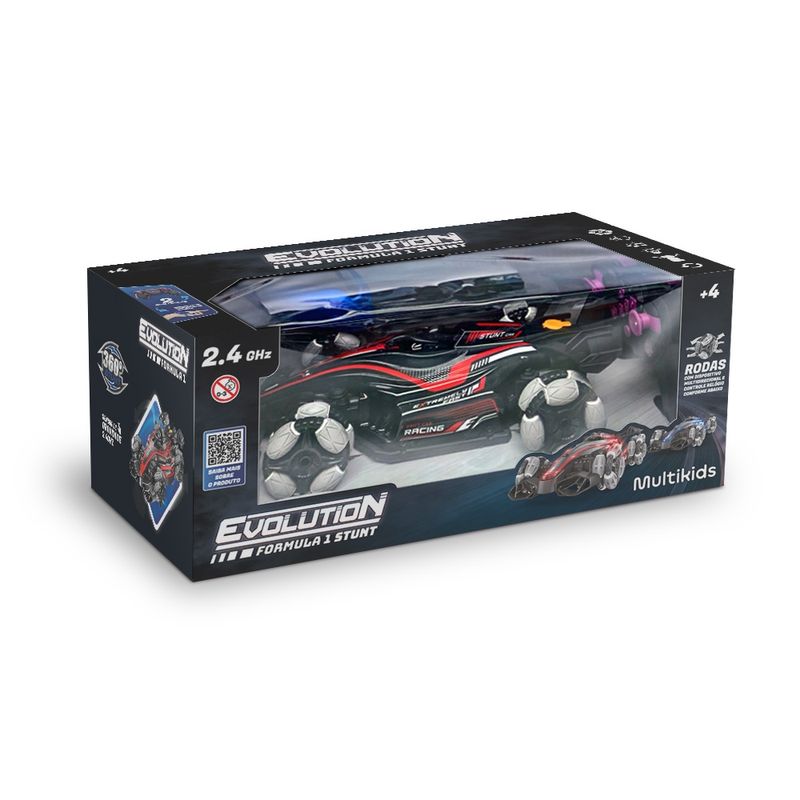 Carrinho-De-Cotrole-Remoto---Formula-1---Evolution---Stunt-Drift---Multikids-2