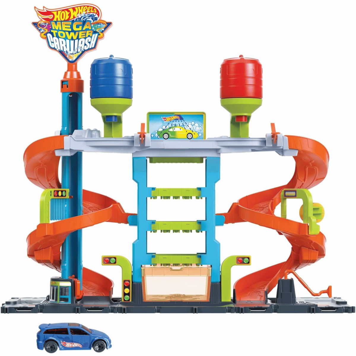 Hot Wheels Pista Lava Rápido Mega Torre Mattel Ri Happy