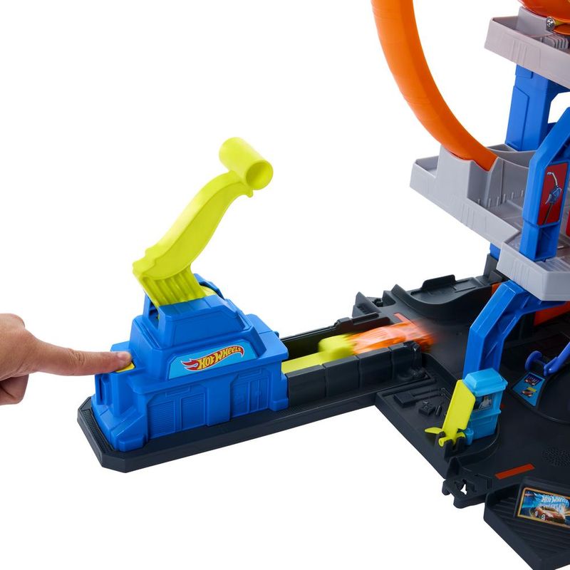 Pista-De-Brinquedo---Hot-Whells---City---Mega-Garagem---Mattel-2