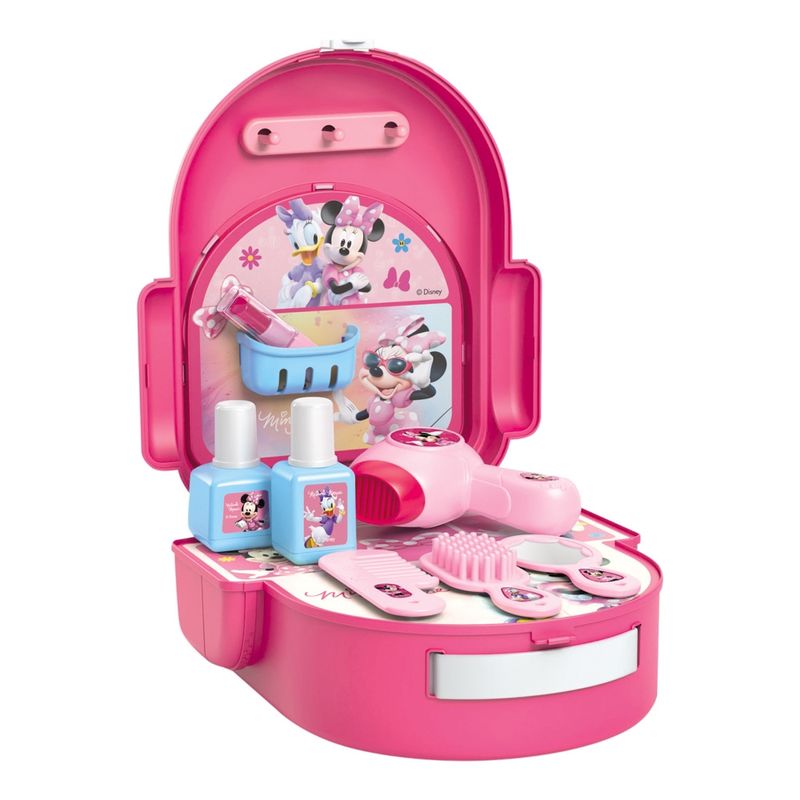 Mochila-Com-Acessorios---Disney---Minnie---Mochila-Da-Beleza-Da-Minnie---Multikids-0