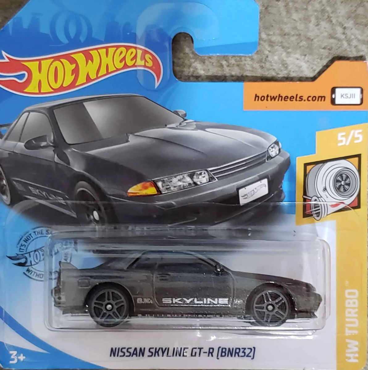 Hot Wheels Turbo - Nissan Skyline GT-R (BNR32) - Ri Happy