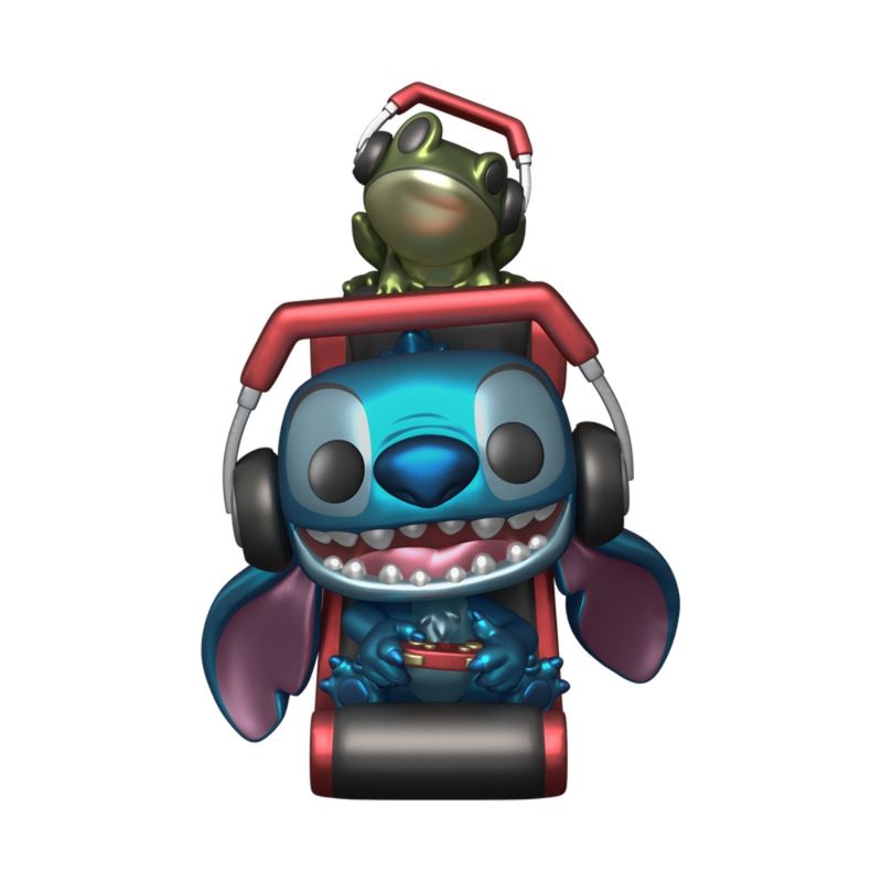 Boneco-Funko-Pop---Plus---Disney---Lilo---Stitch---Stitch-Gamer-Metalico---Candide-0