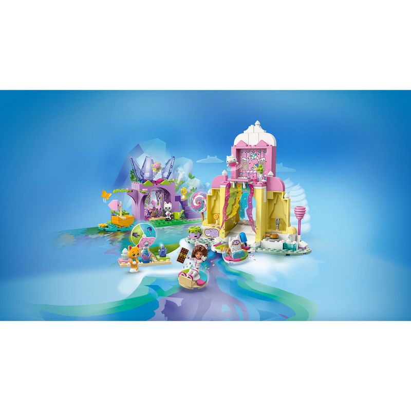 LEGO---Gabby-S-Dollhouse---Montanha-Dos-Doces-E-Jardim-Dos-Gatinhos---11205-7