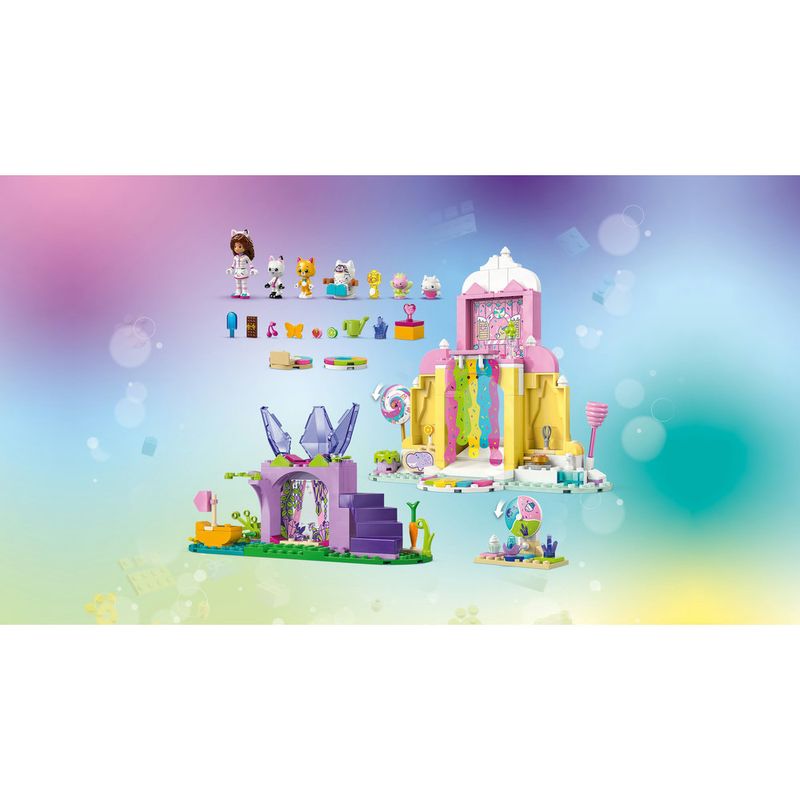 LEGO---Gabby-S-Dollhouse---Montanha-Dos-Doces-E-Jardim-Dos-Gatinhos---11205-9