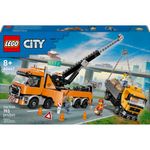 LEGO---City-Big-Vehicles---Caminhao-De-Reboque-Pesado-Com-Guindaste---60467-1