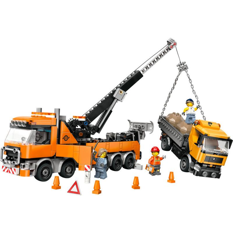LEGO---City-Big-Vehicles---Caminhao-De-Reboque-Pesado-Com-Guindaste---60467-2
