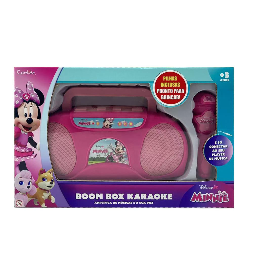 Boombox Karaoke Infantil Minnie - Ri Happy