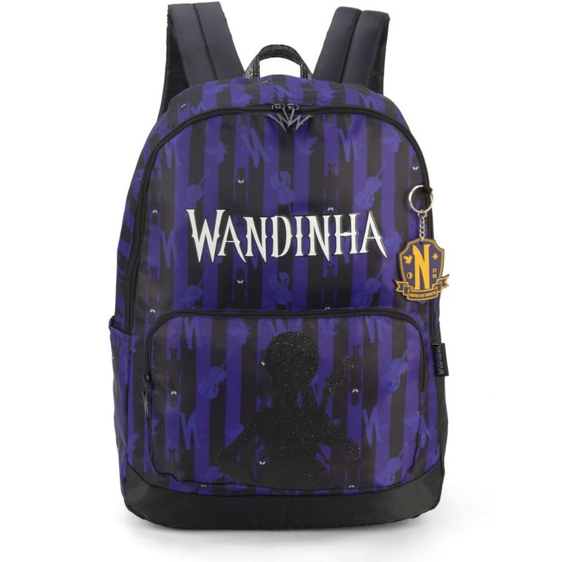 Mochila---Wandinha---Roxo-Gliter---Luxcel-0